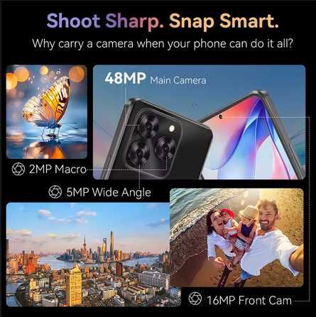 Cubot Note 60. 7,2", 16Gb(6+10)/128 120Hz 48Mp 7000Ma NFC