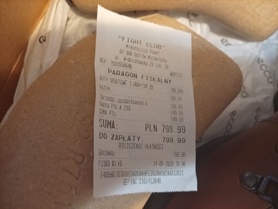 Ecco biom 43 gore-tex