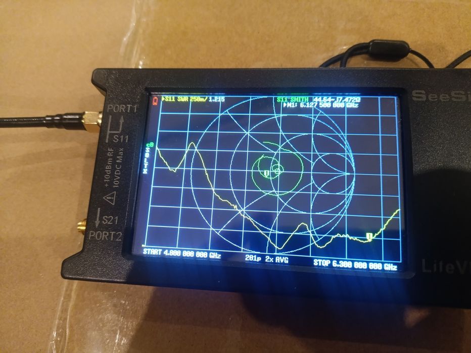 Антена Skyzone Mushroom SMA RHCP 180мм 4.9 5.4 5.8 6.1 GHz FPV VTX L X