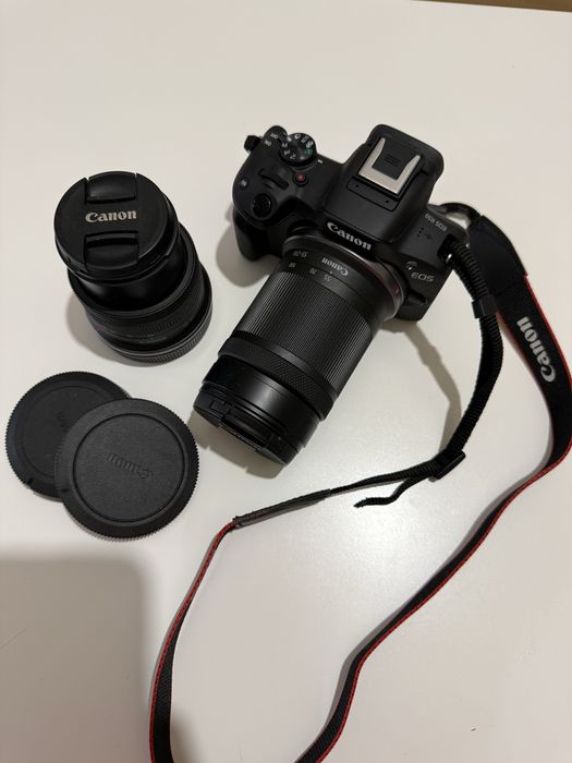 Aparat CANON EOS R50 + RF-S 18-45 IS STM + RF-S 55-210MM F5-7,1 Czarny