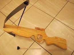 Kusza luk drewniana na strzalki