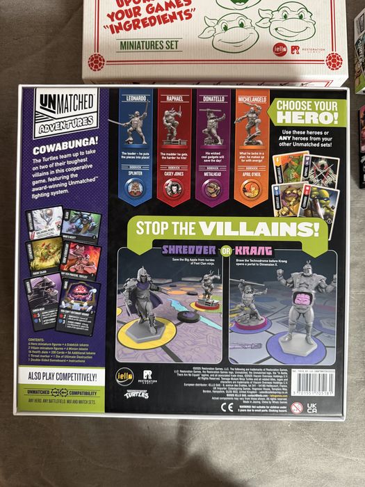 Unmatched Adventures Teenage Mutant Ninja Turtles ALL-IN!