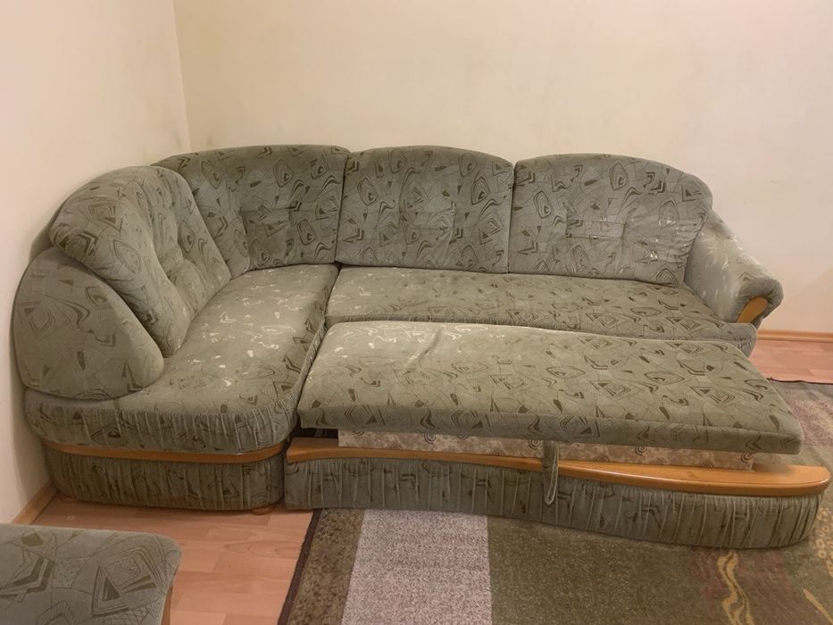 Диван кутовий і крісло