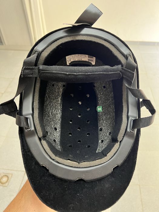 Botas Equitação Horze - Tamanho 37 + Toque  de equitação em veludo