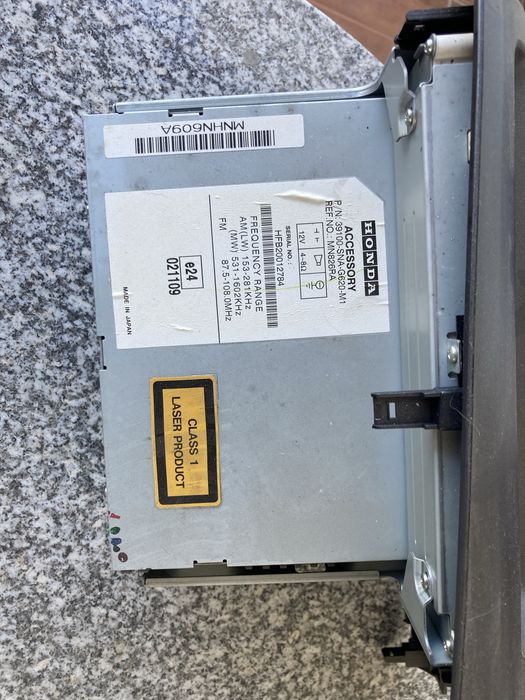 Cd Radio para Honda Civic de 2007 ate 2012