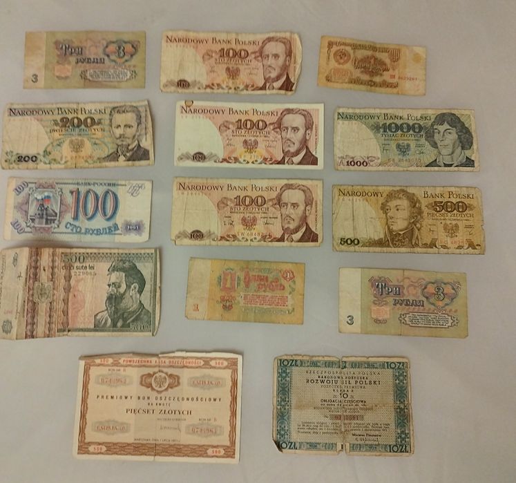 Stare banknoty PRL