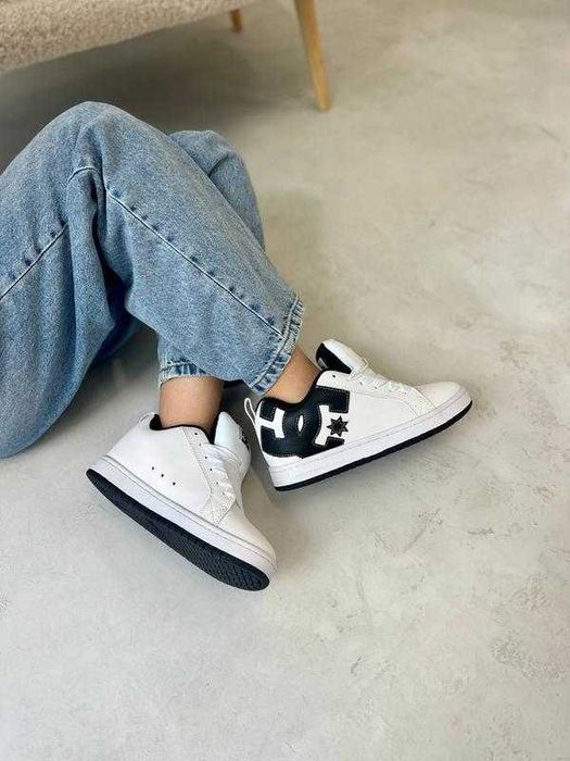 !SALE! DC Shoes Court Graffik White Black 40 41 42 43 44 45 дс белые