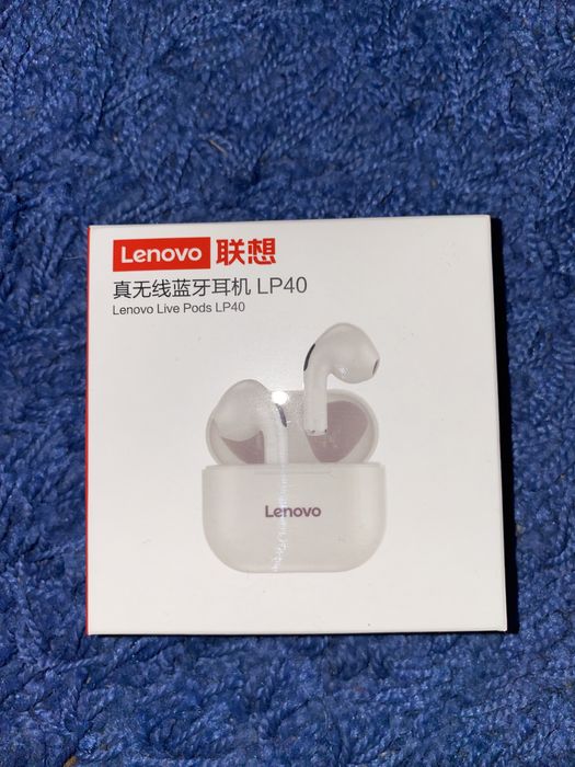 Lenovo Wireless earphones Fones sem fio Lenovo
