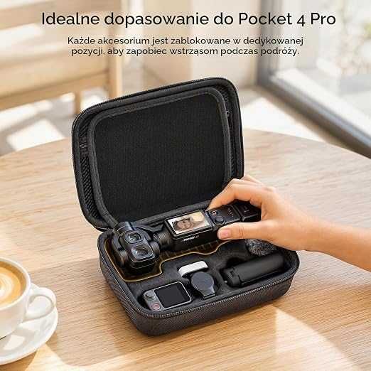 Torba do DJI OSMO POCKET 4P Etui Shell PASEK RAMIĘ do domu