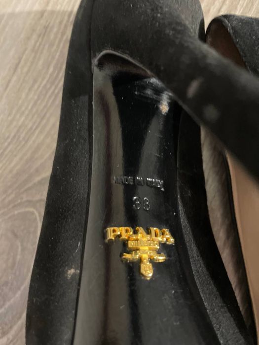 Туфли Prada черные