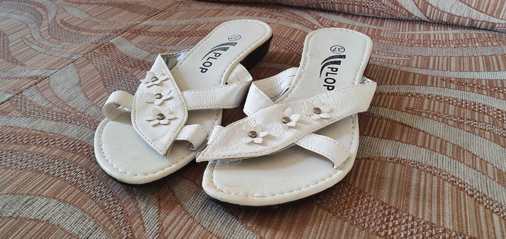 Buty damskie letnie roz 37 Plop białe dziewczęce