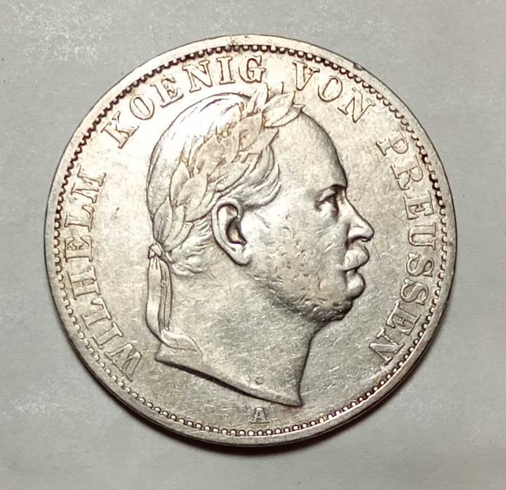 Talar 1866 Prusy - Zwycięstwo w wojnie z Austrią - srebro