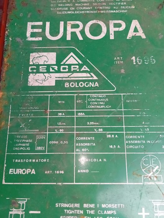 Spawarka trójfazowa 250A elektroda