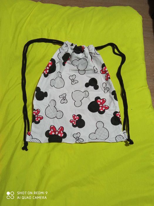 Worko-plecak na wf, na rower lub po prostu na prezent myszka miki