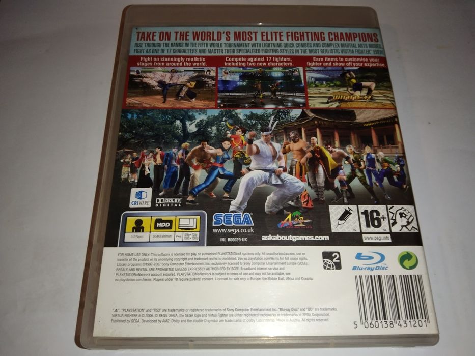 Gra Virtua Fighter 5 PlayStation 3