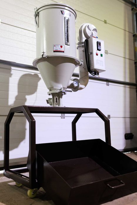 Сушильний бункер зі стійкою та контейнером