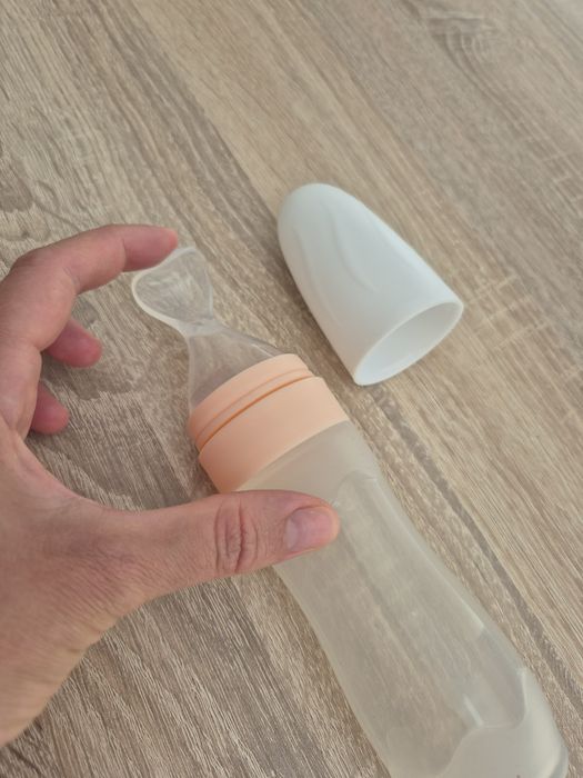 Colher Silicone para Bebé