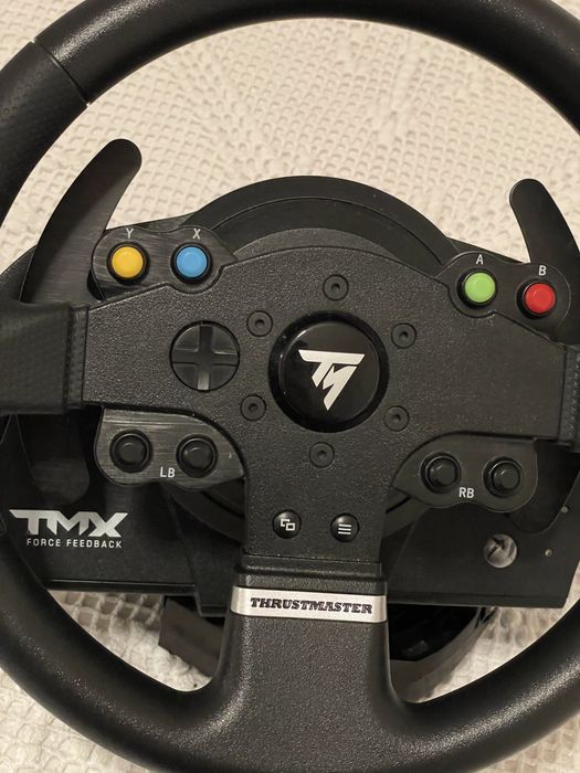 Volante + Pedais Thrustmaster TMX Force Feedback Xbox One / PC