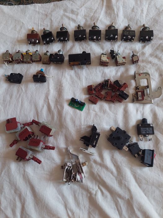 Переключатели разные ссср и импортные