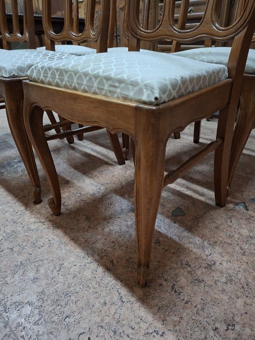 Krzesła ludwikowskie komplet 6 szt