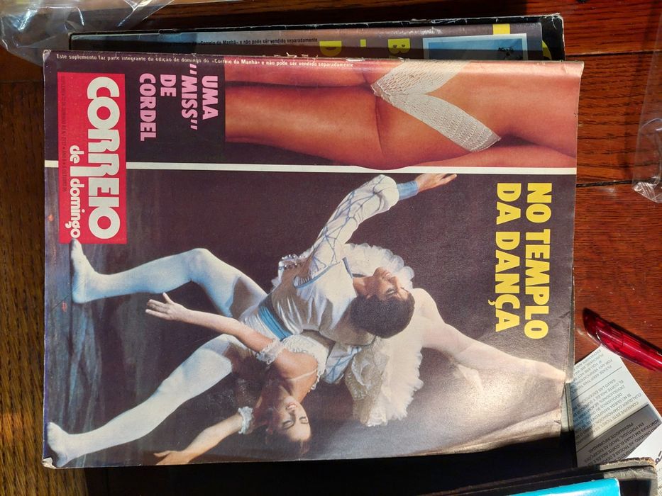 Revistas antigas capas ballet