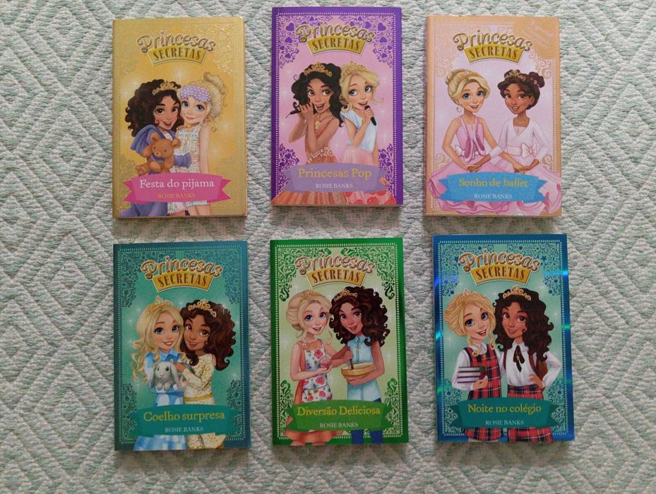 Livros Coleção Princesas Secretas