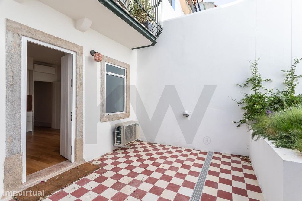Apartamento T1 novo com terraço na Rua do Olival, Santos o Velho | ARR