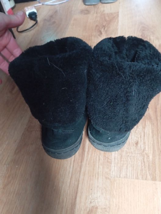 Botki śniegowce czarne