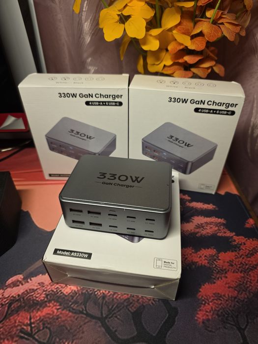 Зарядний пристрій Asometech 330w / GaN