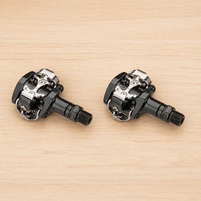 Pedais Shimano PD-M505 SPD Preto 1 Par