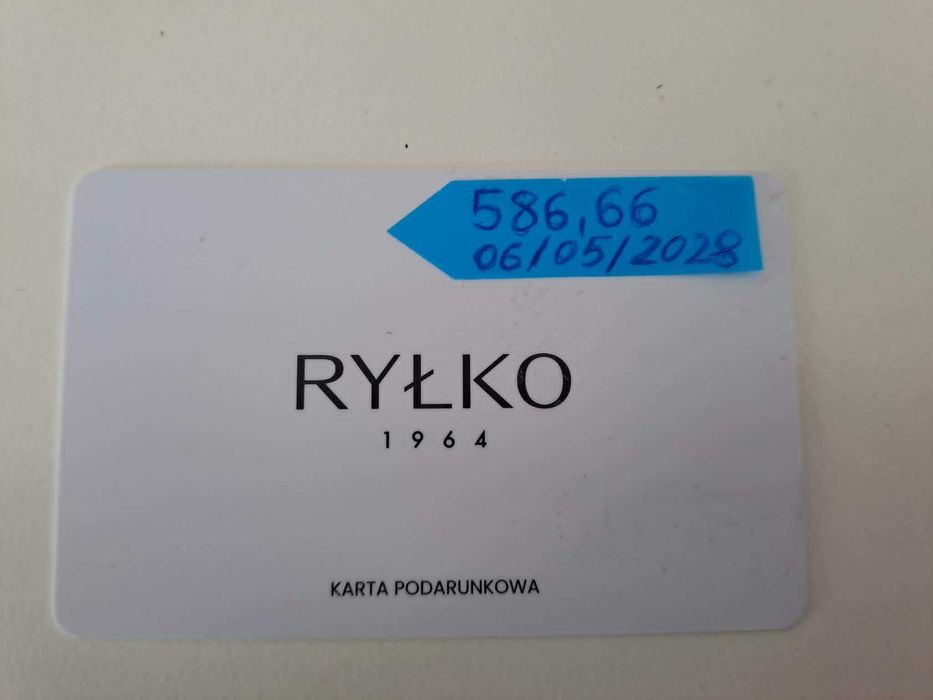 Karta Podarunkowa RYŁKO, ważna do 06.05.2028