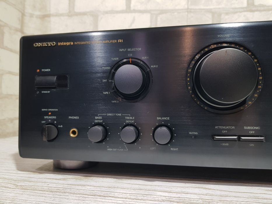 TOP! Hi-Fi Стерео підсилювач ONKYO INTEGRA A-8850, *2x120 Вт, б/у з Ні