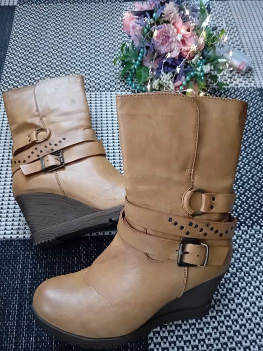 Kozaki botki ocieplana