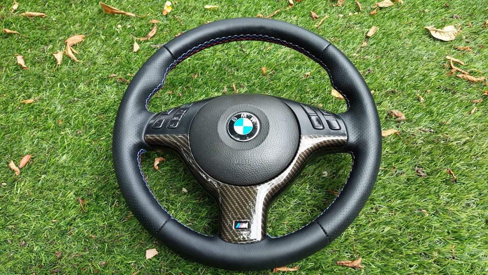 Volante bmw Pack m e46 personalizado Compatível E38 E39 E46 E53