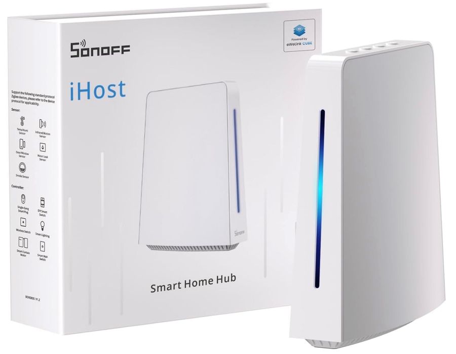 SONOFF Smart Home Hub iHost (4 GB) Caixa Selada
