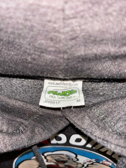 Bluza męska z nadrukiem i napisami AWDis M