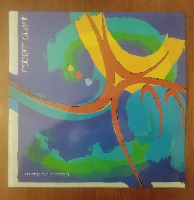 Robert Plant disco de vinil "Shaken 'n' stirred".