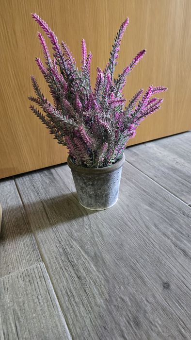 Alfazema vaso artificial