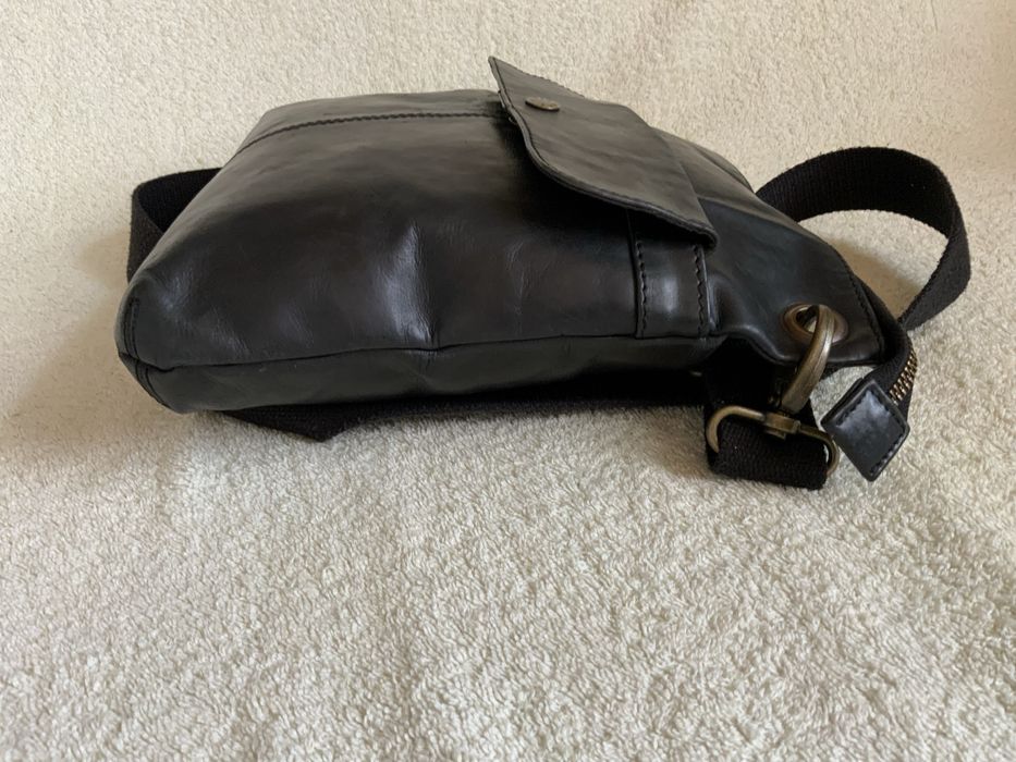 Фірмова чоловіча шкіряна сумка Fat Face