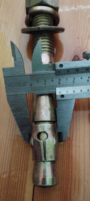 Kotwa do betonu M 19/20, długość 160 mm