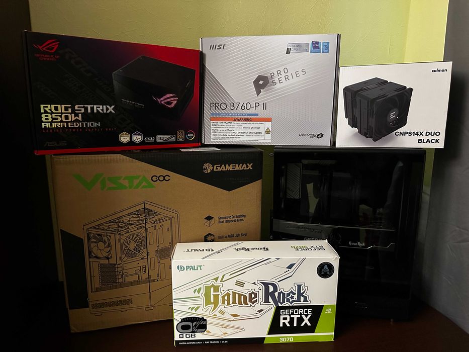 Игровой ПК I5-14600KF | RTX 3070 | DDR5 | 2ТБ SSD | Гарантия