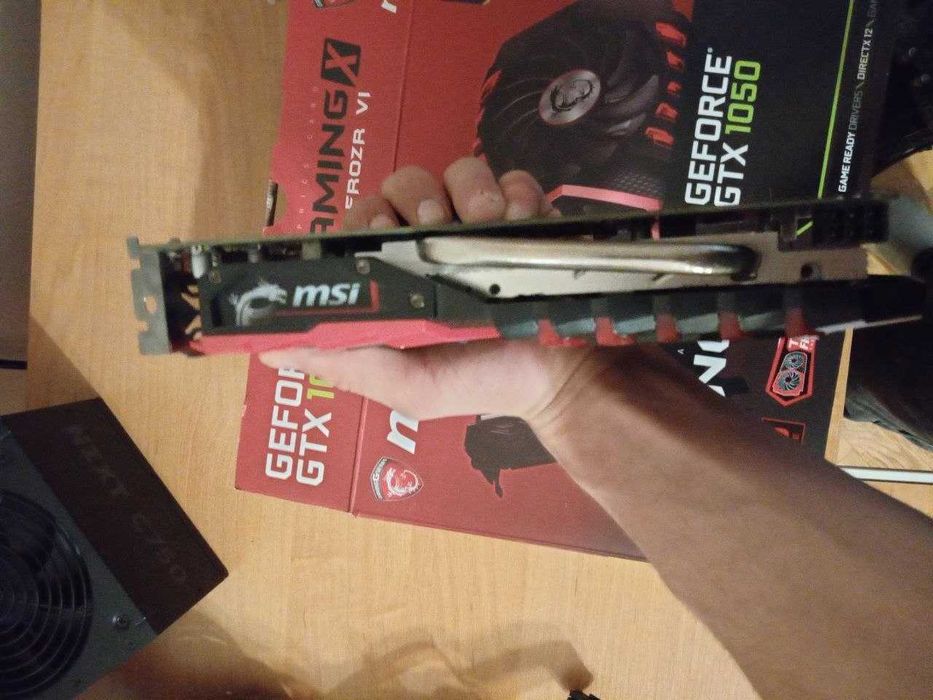 MSI GTX 1050 2GB sprawna karta graficzna