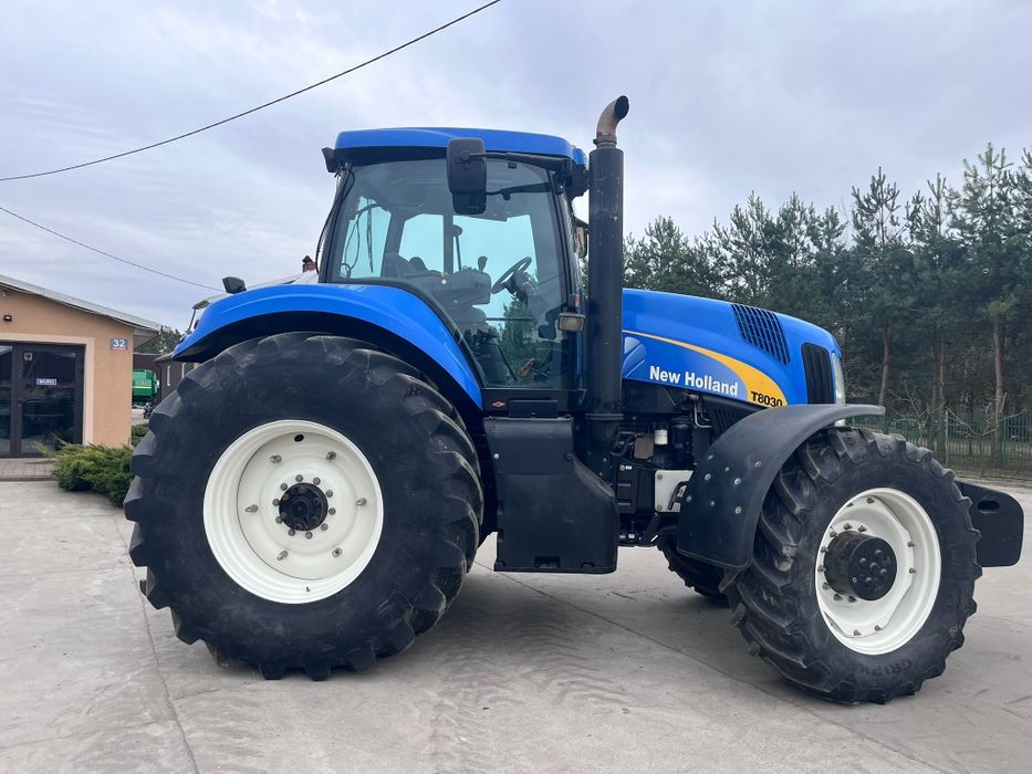 New Holland t8030 jak Case magnum John Claas
