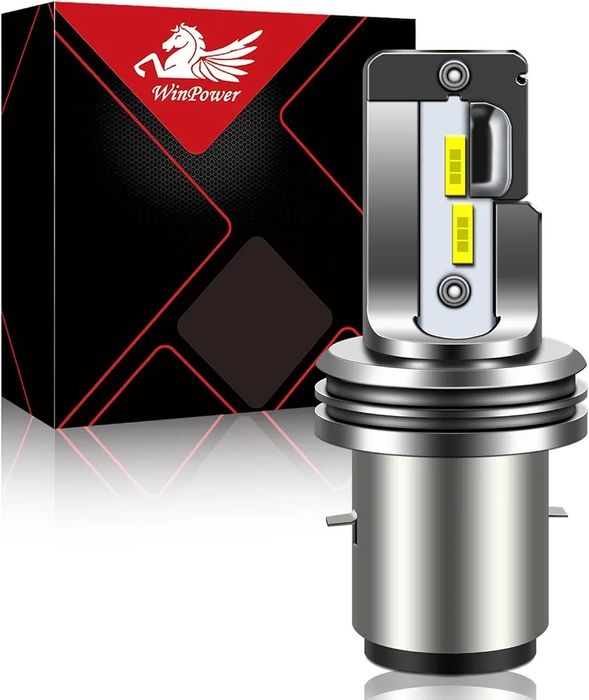 Motocyklowa żarówka LED WinPower BA20D S2