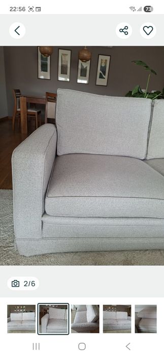 Dois sofás ingleses de 3 lugares 380€ cada