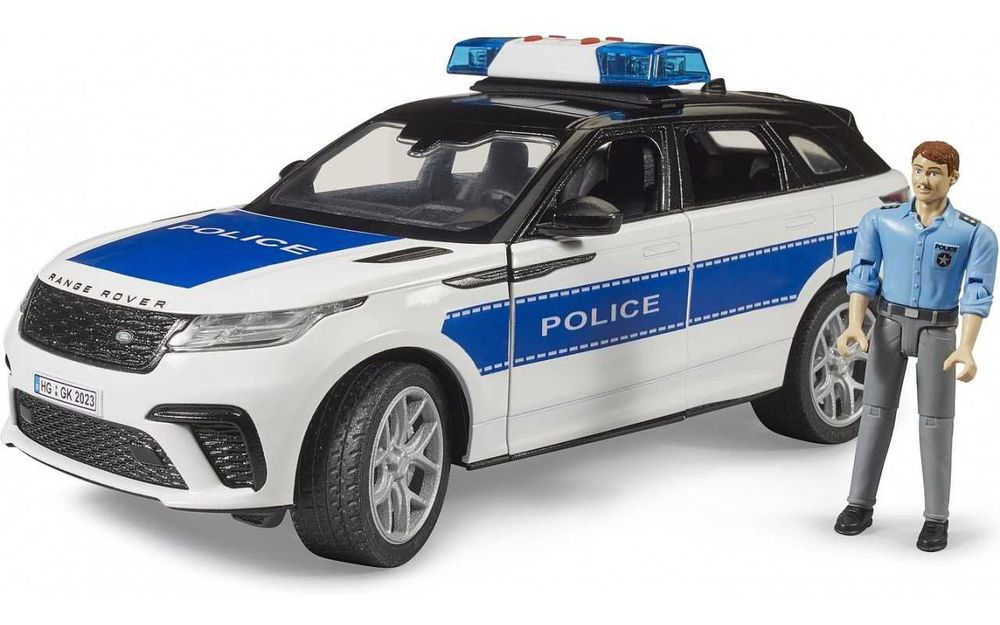 Поліцейський джип Range Rover з фігуркою Bruder Брудер  02890