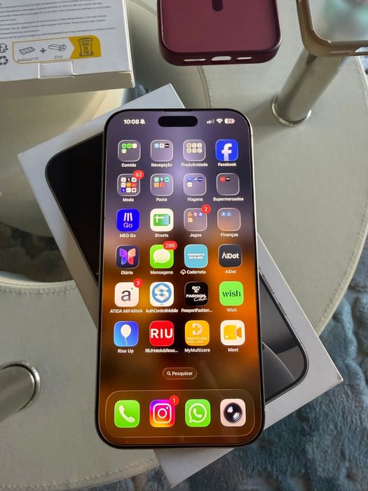 Iphone 16 pro max como novo
