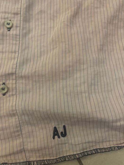 Emporio Armani męska koszula lekka bawełna r. M extra stan