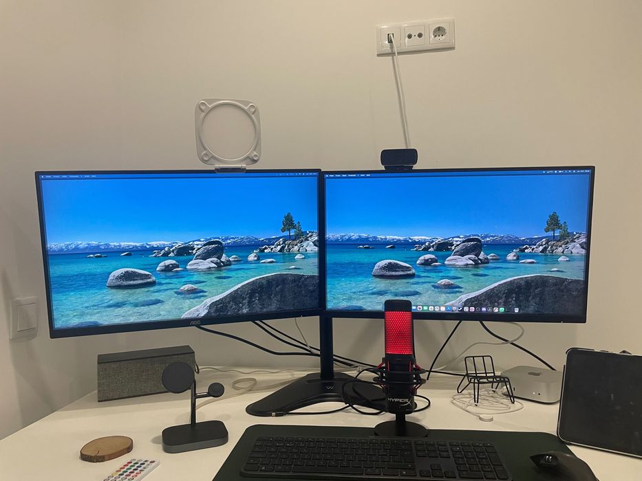 Monitor AOC Q27B3MA (27''polegadas - QHD) + Suporte Ewent EW1536