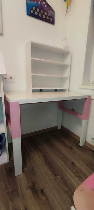 Письмовий стіл ІКЕА PÅHL Поль, дитяче робоче крісло JULES ЮЛЕС